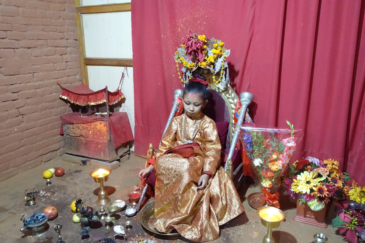 加德滿都－帕坦庫瑪莉女神（Patan Kumari）